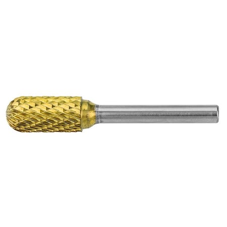 Holemaker Technology HMT GoldMax TCT Burr 6mm Ball Nosed Cylinder 402020-0060